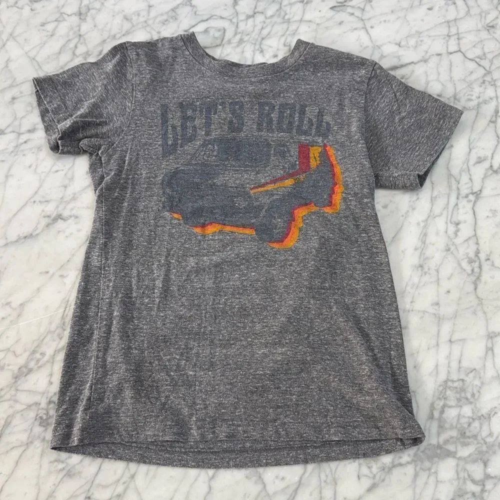Tiny Whales Let’s Roll Raglan Tee Sz 10